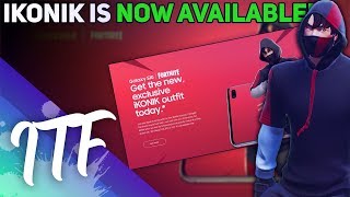 The Ikonik Skin  Scenario Emote Are AVAILABLE Heres How Fortnite Battle Royale [upl. by Steady]