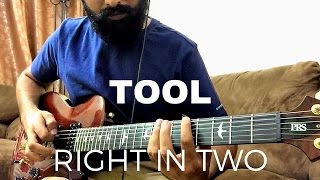 TOOL  quotRight In Twoquot guitar cover [upl. by Heffron117]