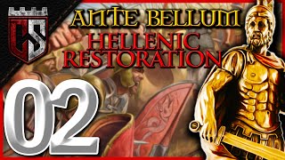 2 Expanding Early as Nicaea  Hellenic Restoration  EU4 Ante Bellum [upl. by Eynenihc]