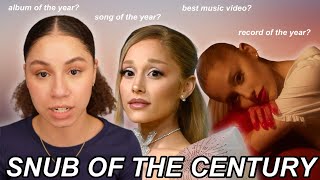 the last time the grammys will play in ariana grandes face  grammy 2025 predictions reaction [upl. by Barnabe]