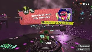 Splatoon 2  Stage 5B Bomb Rush Blush Hero Slosher [upl. by Aissej874]