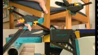 wolfcraft One Hand Clamp PRO GB [upl. by Anailil760]