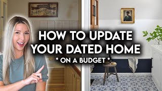 8 AFFORDABLE WAYS TO UPDATE A DATED HOME WITHOUT REMODELING [upl. by Nannaihr97]