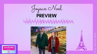 PREVIEW Joyeux Noel on Hallmark Channel  Jaicy Elliot amp Brant Daugherty [upl. by Arquit]