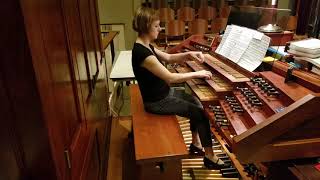 Johann Gottlieb Graun 17031771  Animoso from the Organ Concerto in g minor [upl. by Dukie]