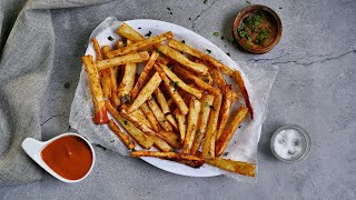 How To Make Yuca Fries 3 Methods [upl. by Hubey]