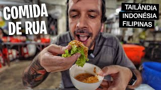 Provando 60 COMIDAS DE PRAIA no Sudeste Asiático 🇹🇭 🇮🇩 🇵🇭 Documentário Completo [upl. by Rozalin]