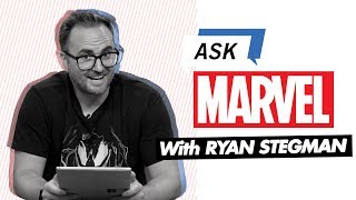 Venom artist Ryan Stegman answers a whole host of your Twitter questions  Ask Marvel [upl. by Blondelle]