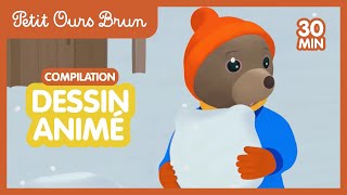 Petit Ours Brun 3D  Compilation spéciale Hiver [upl. by Griffy]