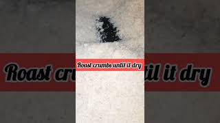 how to make breadcrumbs at home  bread crumbs recipe homemade bread crumbs cooking shotrs viral [upl. by Claudetta]