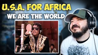 USA FOR AFRICA  We Are the World  FIRST TIME REACTION [upl. by Faustina]