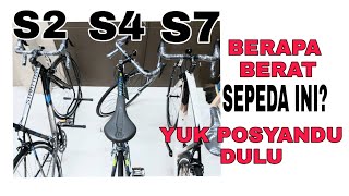 BERAT SEPEDA POLYGON STRATTOS S2 S4 S7POSYANDU DULU YYK [upl. by Gilman683]