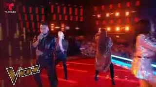 Finalistas TeamWisin – Taki Taki  Gran Final  La Voz US [upl. by Adlanor905]