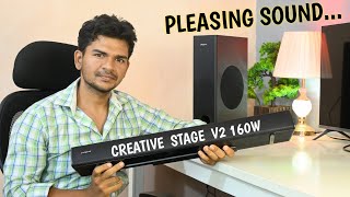 Sound clarity in budget  Creative stage v2 21ch 160w in depth review [upl. by Ordisi]