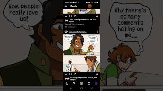 Klance omegaverse comic dub part 26 With Goose [upl. by Ecirtram]