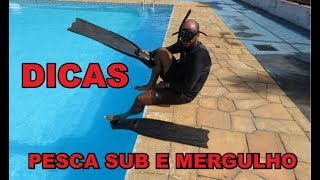 PESCA SUB PARA INICIANTES  DICAS BÁSICAS DE MERGULHO E PESCA SUB  THYAGO SUB [upl. by Ahsinehs]