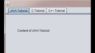 How to Create JTabbedpane in java swing Desktop GUI Example NetBeans [upl. by Rhpotsirhc]