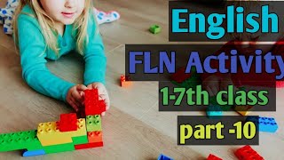 FLN Activity 17th class English part 10 [upl. by Rustice846]