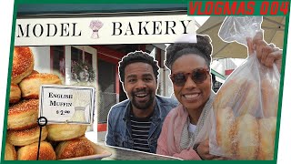 TRYING OPRAHS FAVORITE ENGLISH MUFFIN  VLOGMAS [upl. by Nyrret]