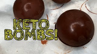 BOMBAS DE CHOCOLATE KETO  KETO HOT CHOCOLATE BOMBS  DIETA CETOGENICA [upl. by Tamsky]