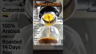 Heres todays coffee shot Day 75  22 coffee arabica espresso barista coffeelover beginner [upl. by Giuseppe]