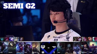 T1 vs GEN  Game 2  Semi Final LoL Worlds 2024  T1 vs GenG G2 full [upl. by Hars751]