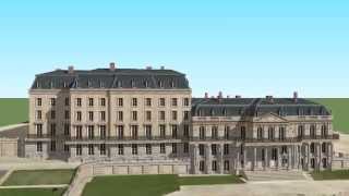 Film 3D faisant le tour du Château de SaintCloud [upl. by Ialokin]