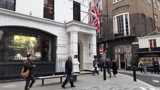 Famous Savile Row Bespoke Tailoring Shops  Mayfair London [upl. by Dennard]