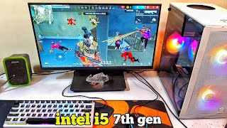 intel i5 7th gen low and pc free fire gameplay  bluostaks5 Ultra graphic game play 100fps 16GB RAM [upl. by Handel]