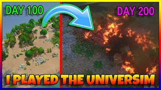 I Played The Universim For Another 100 Days 200 Days  Heres What Happened  Universim S7 [upl. by Frick]