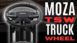 MustHave for Truck Sim Fans MOZA TSW Steering Wheel  Review [upl. by Imled]