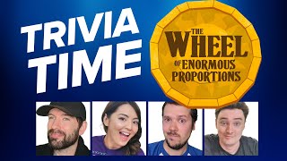 Jackbox Trivia Game WHEEL OF ENORMOUS PROPORTIONS  Andy Jane Luke and Mike Worship the Wheel [upl. by Kreiner]