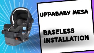 Uppababy Mesa Baseless Installation [upl. by Blinnie]