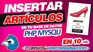 Insertar datos en PHP a MySQL [upl. by Varien]