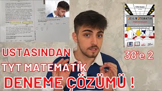 Derece Öğrencisinden Hızlanma Taktikli TYT Matematik Deneme Çözümü   tyt yks [upl. by Nallid]