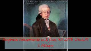 W A Mozart  KV 297B Anh9  Sinfonia Concertante in E flat major [upl. by Redna]