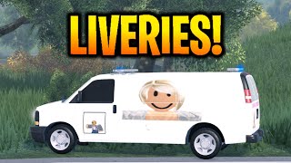 HOW TO ADD CUSTOM LIVERIES FOR FREE IN LIBERTY COUNTY FULL CUSTOMIZATION ERLC Guide [upl. by Kos]