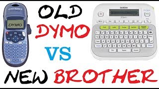 Label Makers Dymo vs Brother Which is Better [upl. by Aicatsana643]