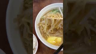 くるまやラーメン味噌バターラーメンサービスライス ラーメン [upl. by Ensign]