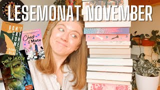 Lesemonat November📚  Flops Highlights und ganz viel dazwischen  Bookaholicgroup [upl. by Lohner]