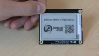 EPaper Display  Introduction and Demo [upl. by Jonell582]