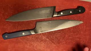 Used knives review Misen and Cangshan [upl. by Aprilette]