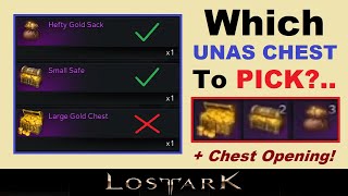 Which UNAS CHEST to OPEN in Lost Ark 6 Unas Chests Opening for 1000 Tokens in Lost Ark [upl. by Manda595]