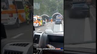 Unfall auf Brennerautobahn  15 Juli 2022 [upl. by Shaner]