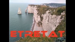 Falaise dAmont et dAval à Étretat HD Photos amp Vidéos  Randonnée [upl. by Newby895]