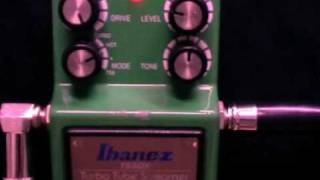 IBANEZ TS9DX TS9 HOT MODE SOUND [upl. by Teilo]