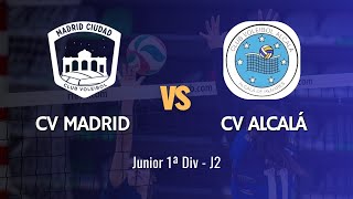 CV MADRID vs CV ALCALÁ  Junior 1ª Div 121024 [upl. by Aevin852]