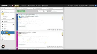 Présentation de la messagerie de SocialHub [upl. by Bonnibelle]