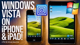 How to install Windows on iOSiPhoneiPad with UTM SE [upl. by Hutchinson790]