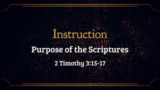 Instruction 2 Timothy 31517 [upl. by Nalepka]